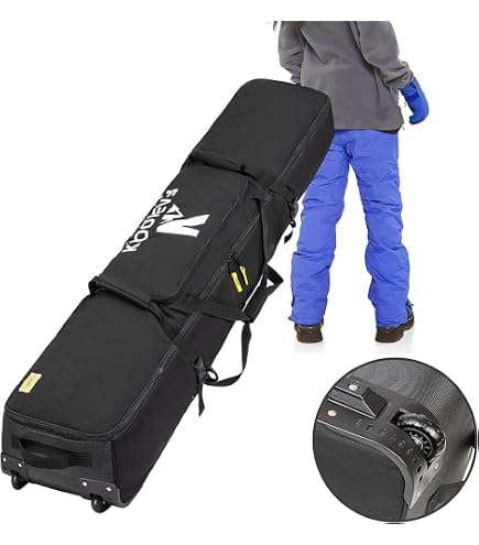 Amazon.com : HEAD Double Skibag 175cm Luggage (383062) : Sports